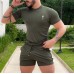 Training slim fit casual sports set HF2818-04-01