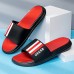 Men Wearable Non Slip Casual Soft Soled Two  way Slippers