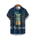 Polynesian Tiki Resort Casual Short Sleeve Shirt