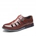 Men Hook Loop Hollow Out Business Casual Dress Sandals